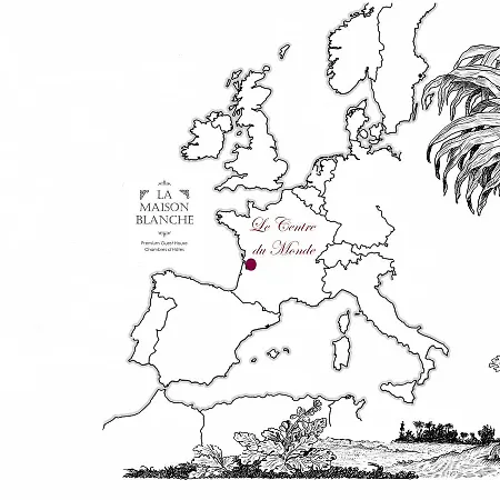 住宿加早餐酒店 La Maison Blanche 布拉耶圣卢斯